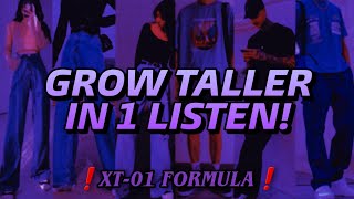 ⚠️XT01☣️ WARNING❗❗ EXTREMELY GROW 10 INCHES TALLER OVERNIGHT extreme height growth subliminal [upl. by Rimidalg598]