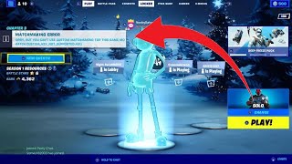 How to Fix Sorry But You Cant Use Custom Matchmaking For This Game Mode Error Fortnite [upl. by Tuppeny785]