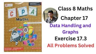 MacMillan Maths Class 8 Chapter 17 Data Handling and Graphs Exercise 173  All Problems Solved [upl. by Dorelia]