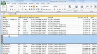 Cómo insertar columnas y filas en Excel [upl. by Kattie814]