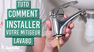 Comment changer ou installer un mitigeur de lavabo [upl. by Nolasba]