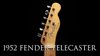 A Perfect 1952 Blackguard Fender Telecaster [upl. by Perice976]