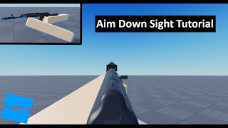 How to AIM DOWN SIGHTS in Roblox Studio  Tutorial [upl. by Anton]