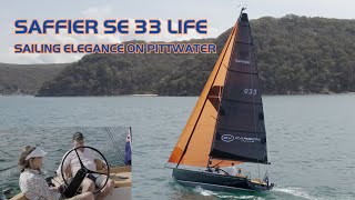 Saffier SE 33 Life  Sailing Elegance on Pittwater [upl. by Neelya]