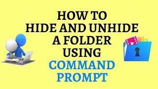 How to hide amp unhide a folder using quotcmdquot Command Prompt [upl. by Corsiglia519]