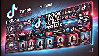 how to bulk extract tiktok followsfollowing tiktok tiktokextract [upl. by Ardeid]