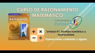 4 Matemáticas GED en Español😐🤗😘Operaciones contrarias y signos [upl. by Olonam]