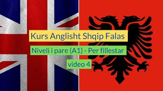 Kurs Anglisht Shqip Per Fillestar Falas Niveli i Pare A1 I Anglisht Shqip Perkthim I video 4 [upl. by Ramhaj951]