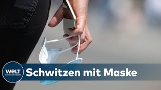 CORONASOMMER Mundschutz tragen wird zur gesundheitlichen Belastung [upl. by Mailiw]