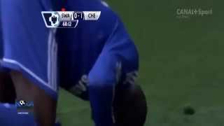 Swansea City vs Chelsea 0 1 Goals amp Highlights 13 04 2014 HD [upl. by Hsizan978]