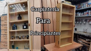 Carpintería para principiantes estante de lujo para colección [upl. by Anirahtak]