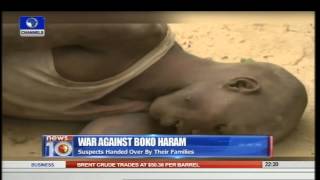 4 Boko Haram Suspects Handed Over By Families 5815 [upl. by Malinin]