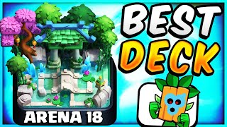 SPEEDRUNNING ARENA 18 in CLASH ROYALE [upl. by Linnell]