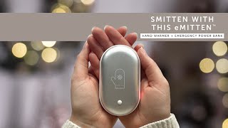 Smitten With This eMitten™ Hand Warmer  Emergency Power Bank [upl. by Handler]