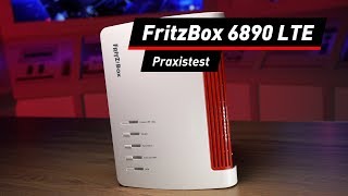 AVM FritzBox 6890 LTE Router mit LTEBoost im Test [upl. by Cassie92]