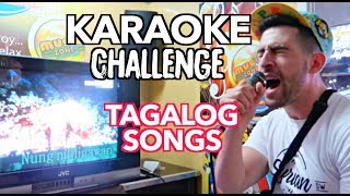 KARAOKE 1st timer SINGING FILIPINO SONGS Challenge [upl. by Lauzon]