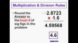 SIGNIFICANT FIGURES  Clear amp Simple Solutions to Solving Problems amp Calculations in Sig Figs [upl. by Adneral]