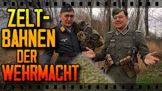 Die Zeltbahn der Wehrmacht  Merkmale Anwendung Zubehör [upl. by Zetnauq]