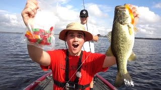 GUMMY WORM Bass Fishing TOURNAMENT ft LakeForkGuy [upl. by Rudiger]