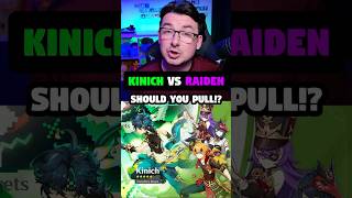 SHOULD YOU PULL  KINICH vs RAIDEN SHOGUN  50 GENSHIN IMPACT [upl. by Llertnor]