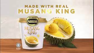 Nestlé Musang King Ice Cream  Made with Real Musang King [upl. by Stolzer23]