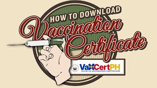 VaxCertPH  How to Download Vaccination Certificate from DOH Philippines website [upl. by Eirellam]