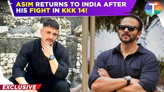 Asim Riaz returns to India after his fight in Khatron Ke Khiladi 14 remains in hiding  Exclusive [upl. by Yeliah]