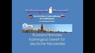 Kaliningrad bereit für deutsche Neusiedler [upl. by Assirahc431]