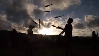 UK Brightons Jugglers Playing in Preston Park [upl. by Ullman]