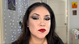 MORTICIA ADDAMS HALLOWEEN MAKEUP TUTORIAL  almasbeauty tutorial halloween2023 makeup [upl. by Leruj]