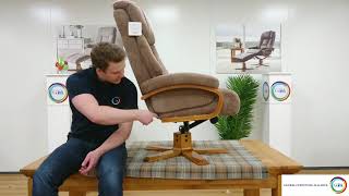 How To Assemble Your GFA Swivel Recliner Chair [upl. by Seedman959]