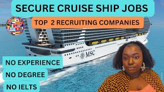 CRUISE SHIP JOBS  CRUISE SHIP JOBS FOR FOREIGNERS 20232024 [upl. by Enoitna]