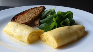 French Omelette  How to Make Soft Buttery FrenchStyle Omelets [upl. by Nayd679]