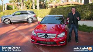 2012 MercedesBenz C250 Test Drive amp Luxury Car Review [upl. by Connelley]