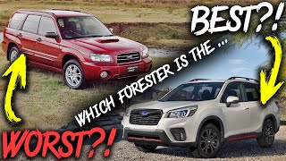 Buying A Used Subaru Forester Heres The Good And Bad Over The Last 20 Years [upl. by Ydnarb346]