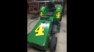 Racing Lawn Mower  Go Kart [upl. by Eolcin]