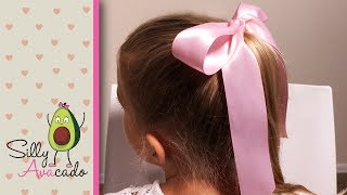 3 EASY HAIRSTYLES with BRAIDES BOW for GIRLS 🎀 [upl. by Aisyle]