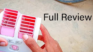 Mini Air Cooler Review  मिनी एयर कुलर रिव्यू [upl. by Clo801]