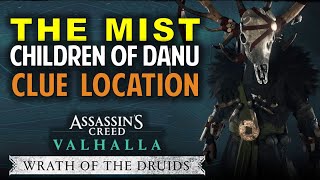 The Mist Children of Danu Clue Location  AC Valhalla Wrath the of Druids Cultist Guide [upl. by Helprin]