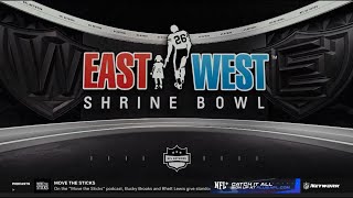 NCAAF 2024 EastWest Shrine Bowl [upl. by Leotie]