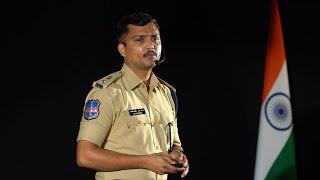 My experiences as a police officer  Rupesh Chennuri  TEDxSilver Oaks Intl School Bachupally [upl. by Dust]