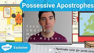 Year 4 Ages 89 Possessive Apostrophes Lesson Explainer [upl. by Layne]