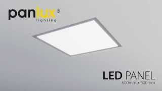 PANLUX LED PANEL builtin office light installation [upl. by Haianeb]