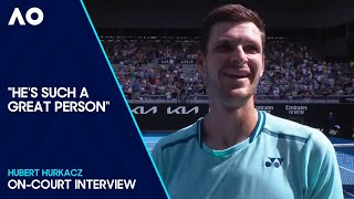 Hubert Hurkacz OnCourt Interview  Australian Open 2024 Third Round [upl. by Macy]