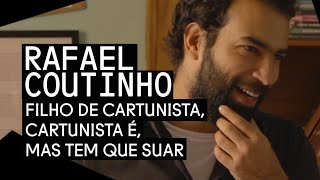 Os desafios da vida de cartunista por Rafael Coutinho filho de Laerte [upl. by Anelej]