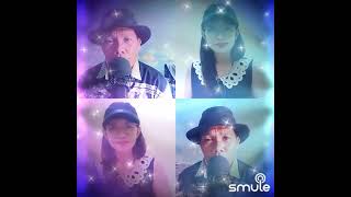 Yafet Sitepu and Debora in Smule app [upl. by Mahmud]