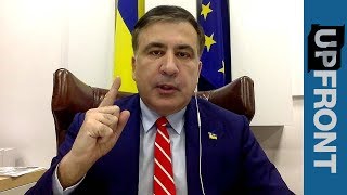 Saakashvili I crossed the paths of oligarchs  UpFront Headliner [upl. by Rici]