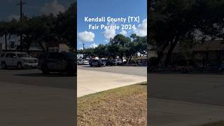 Kendall County Fair Parade Boerne TX parade countyfair boerne mainstreet [upl. by Simone272]