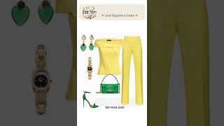 Look Elegante e Solare moda styleinspirational perte fashioninspiration [upl. by Hsemar489]