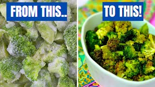 How to Air Fry Frozen Vegetables 5 EASY STEPS FOR PERFECT AIR FRYER VEGETABLES [upl. by Enyaw]